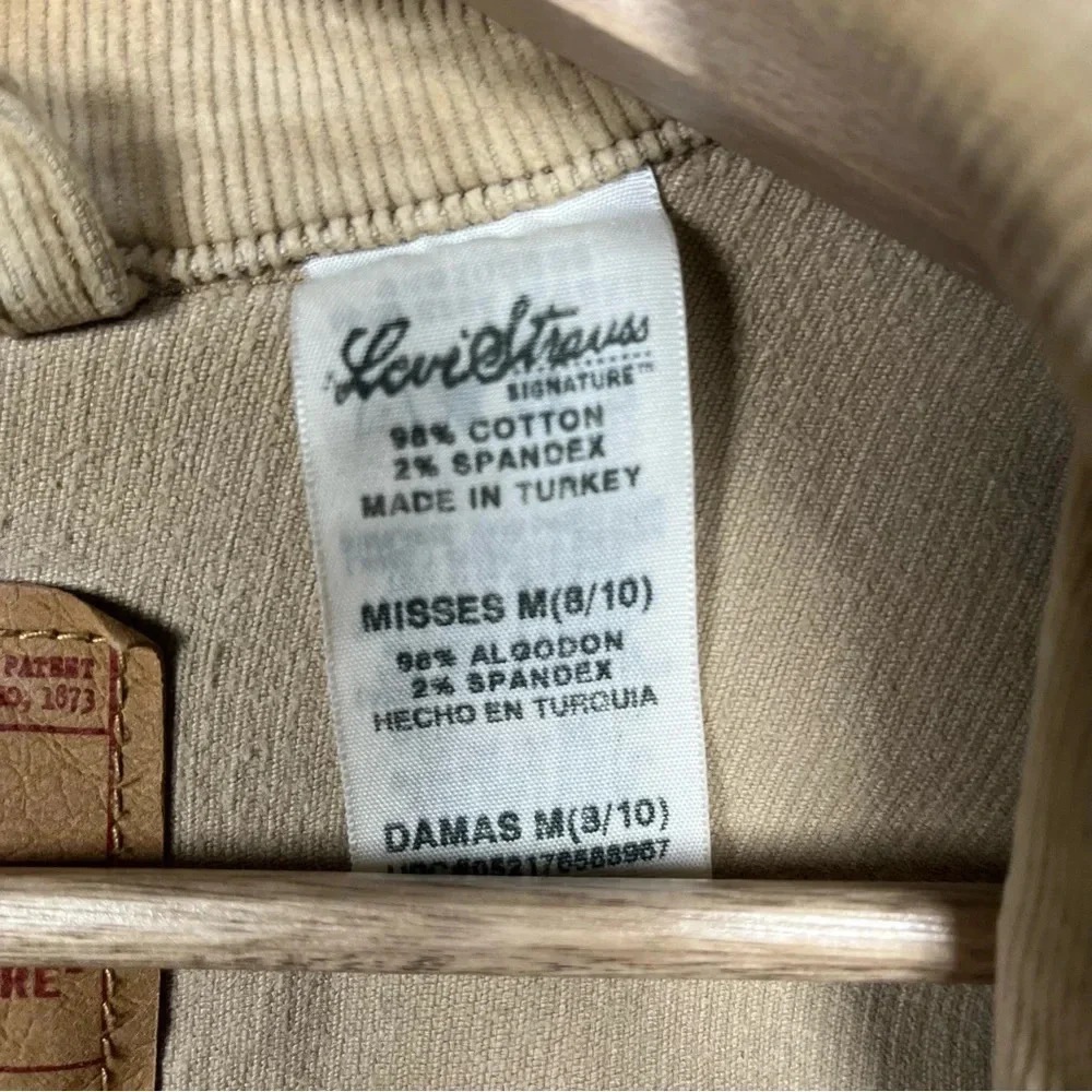 Levi's Tan Corduroy Bomber Jacket - Picture 2 of 5